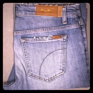 Slouchy high water Joes jeans